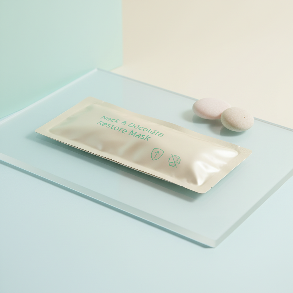 Neck & Décolleté Restore Mask – Mint Pebble